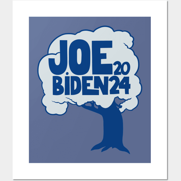 Joe Biden 2024 Wall Art by bubbsnugg
